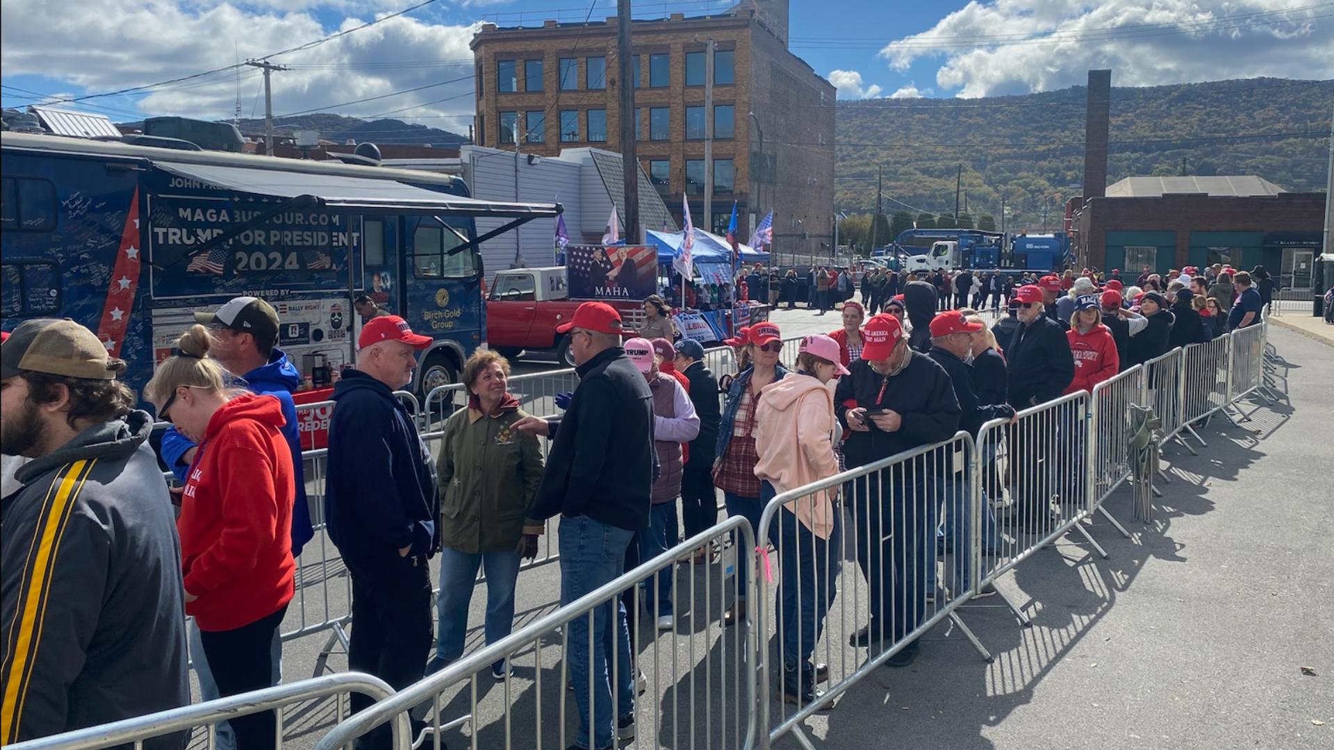 Republican Vice Presidential candidate J.D. Vance visits Williamsport to rally voters in the final weeks before the election.