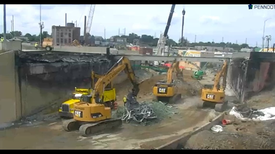 Live I 95 Bridge Collapse Construction Cam 9060