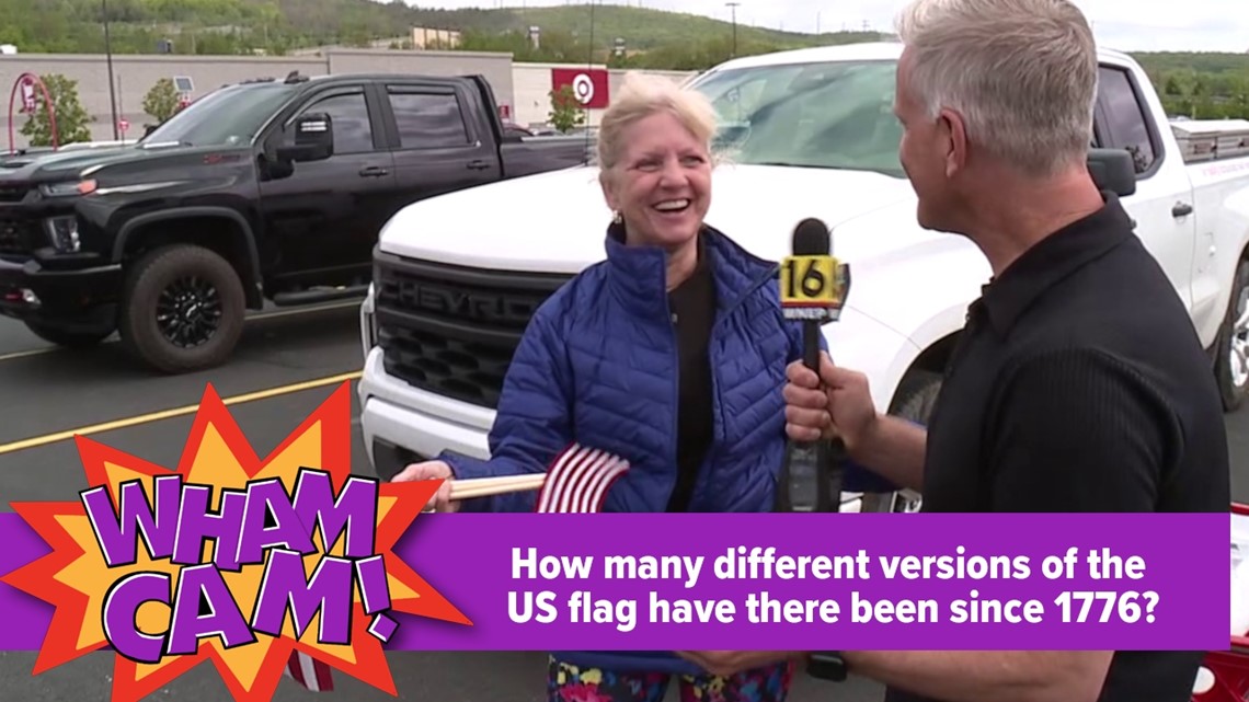 How many US flags since 1776? - Wham Cam | wnep.com