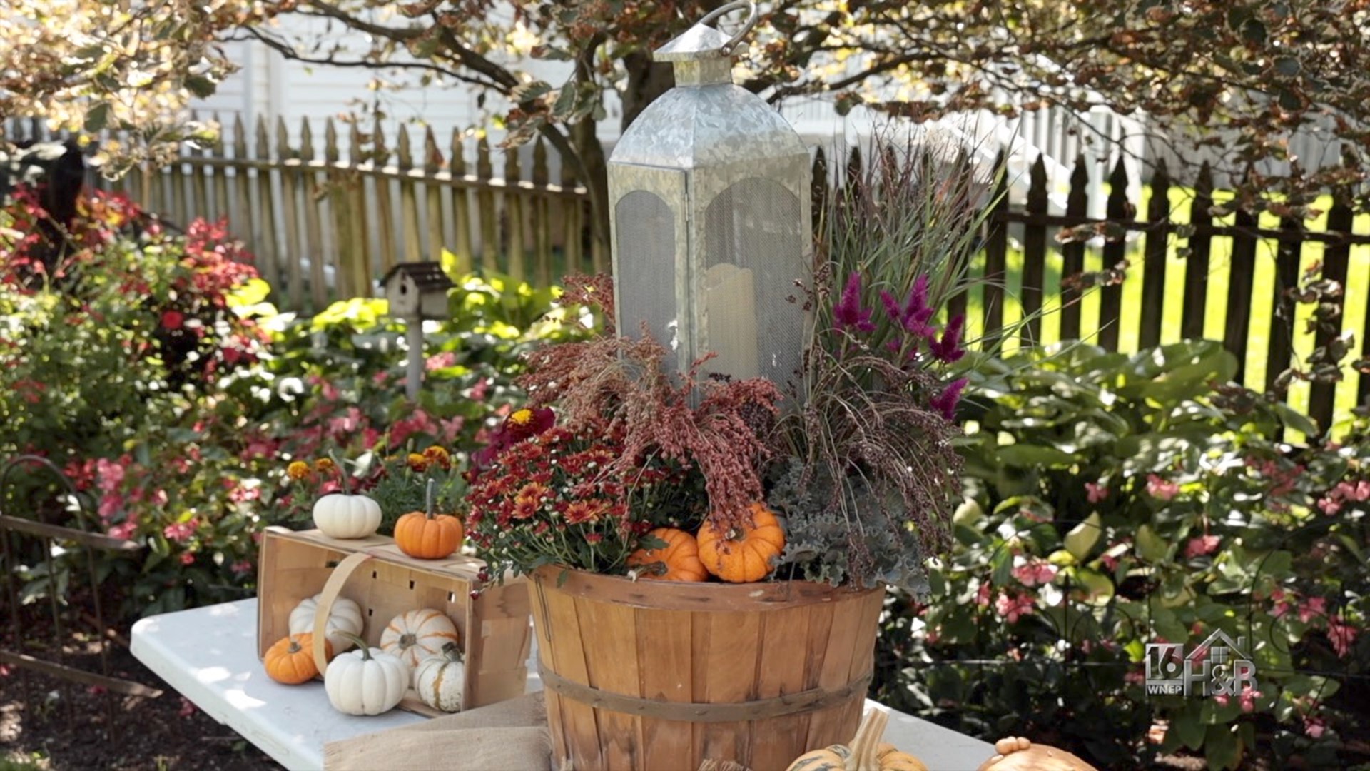 Show Stopper Fall Decorative Planter