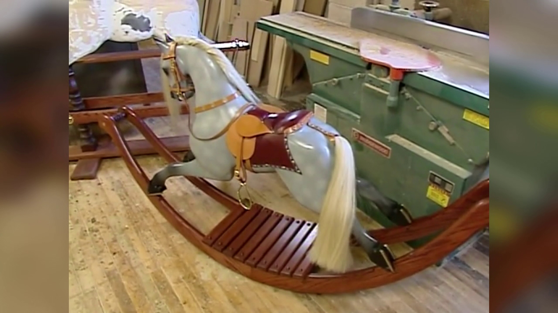 Mike Stevens introduces us to a man in Lackawanna County who handcrafts rocking horses.