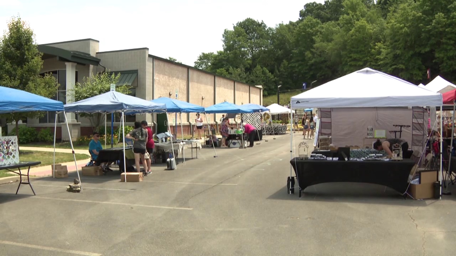 An event built around the community of Pittston was held in the city's downtown Sunday afternoon.