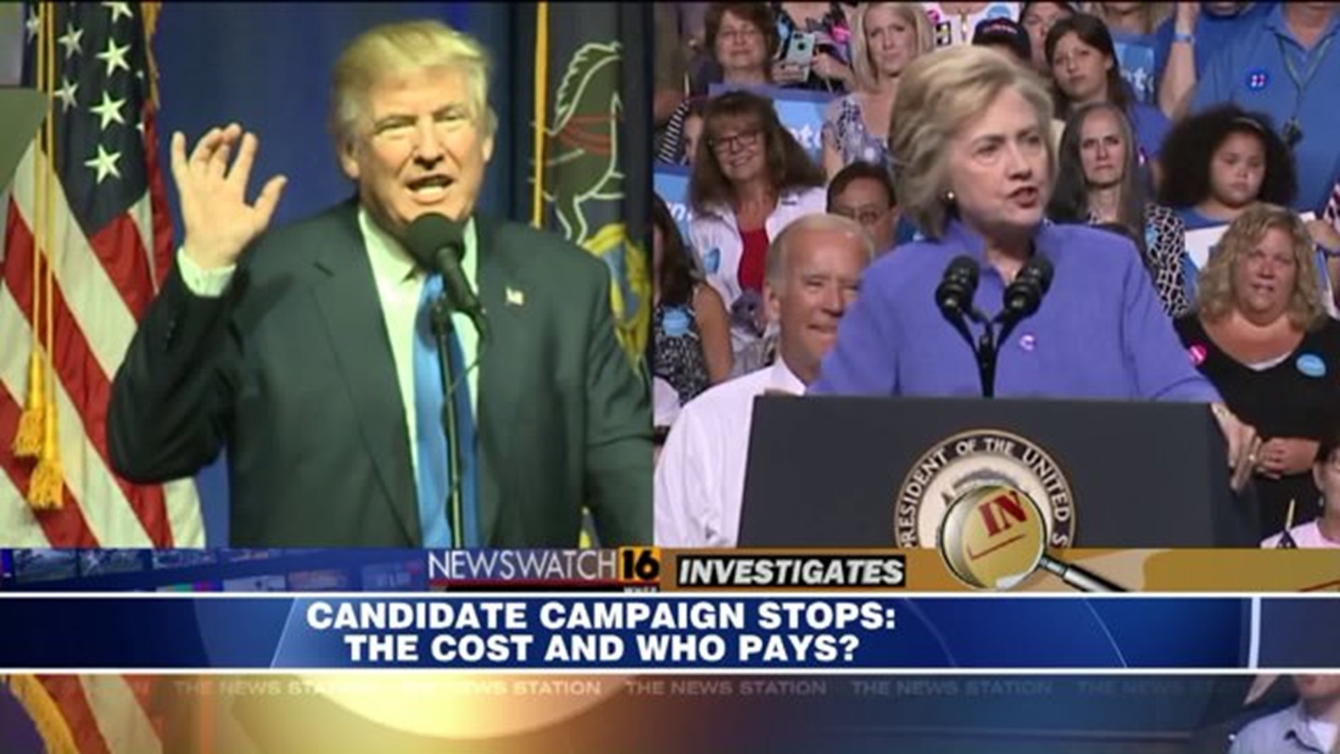 Candidate Campaign Stops  The Cost and Who Pays