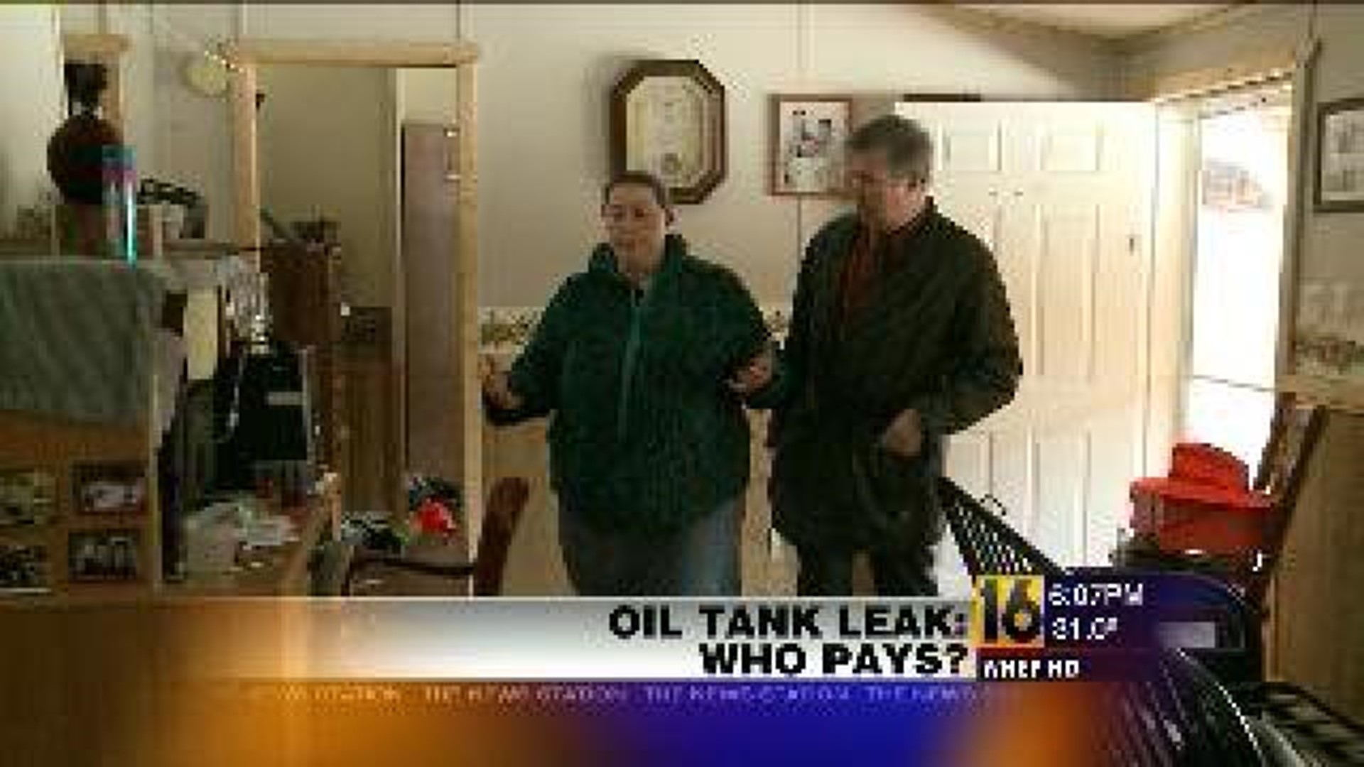 Oil Tank Leak: Who Pays?