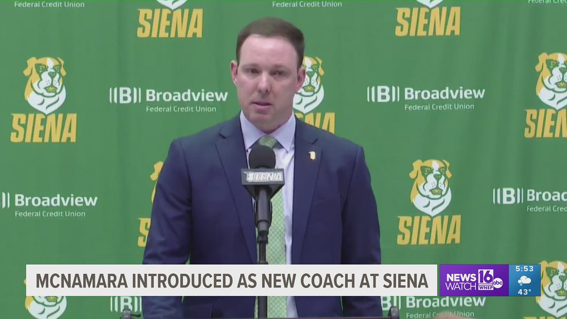 McNamara leaves Syracuse University to become next head coach at Siena