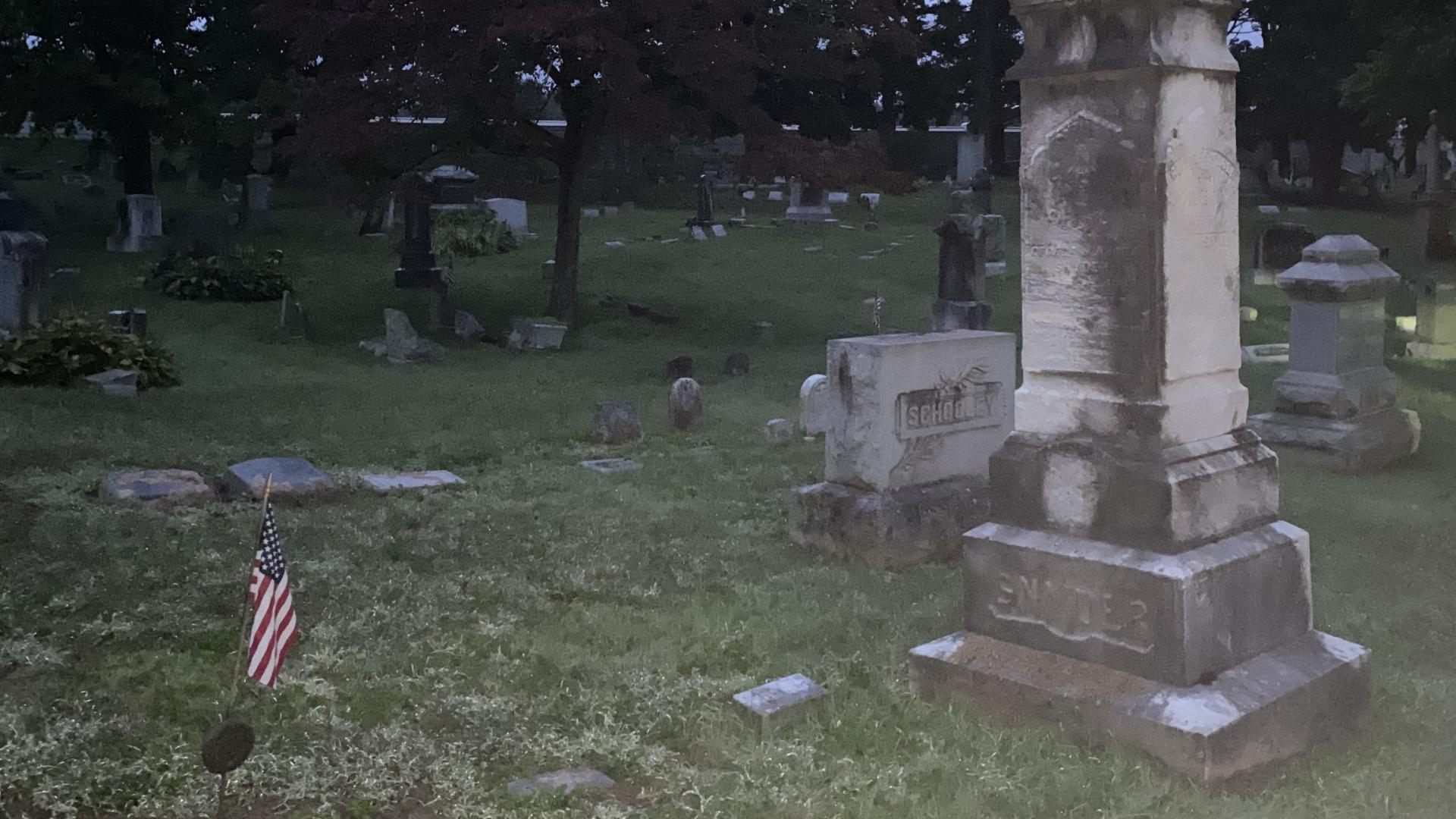 A race through the cemetery to bring awareness to its history in Luzerne County.