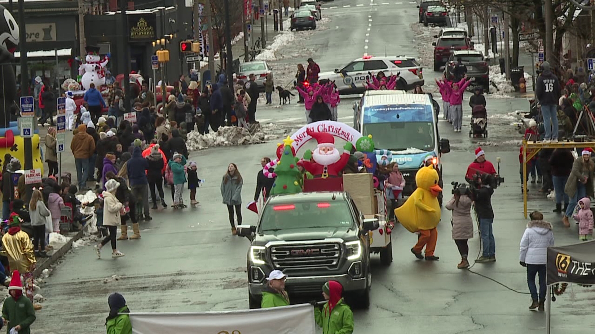 Hundreds gathered in downtown Scranton for the annual parade that dates back more than three decades.