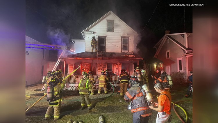 One hospitalized after fire in Monroe County
