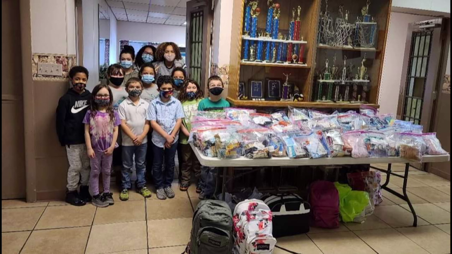 Students collect to help homeless