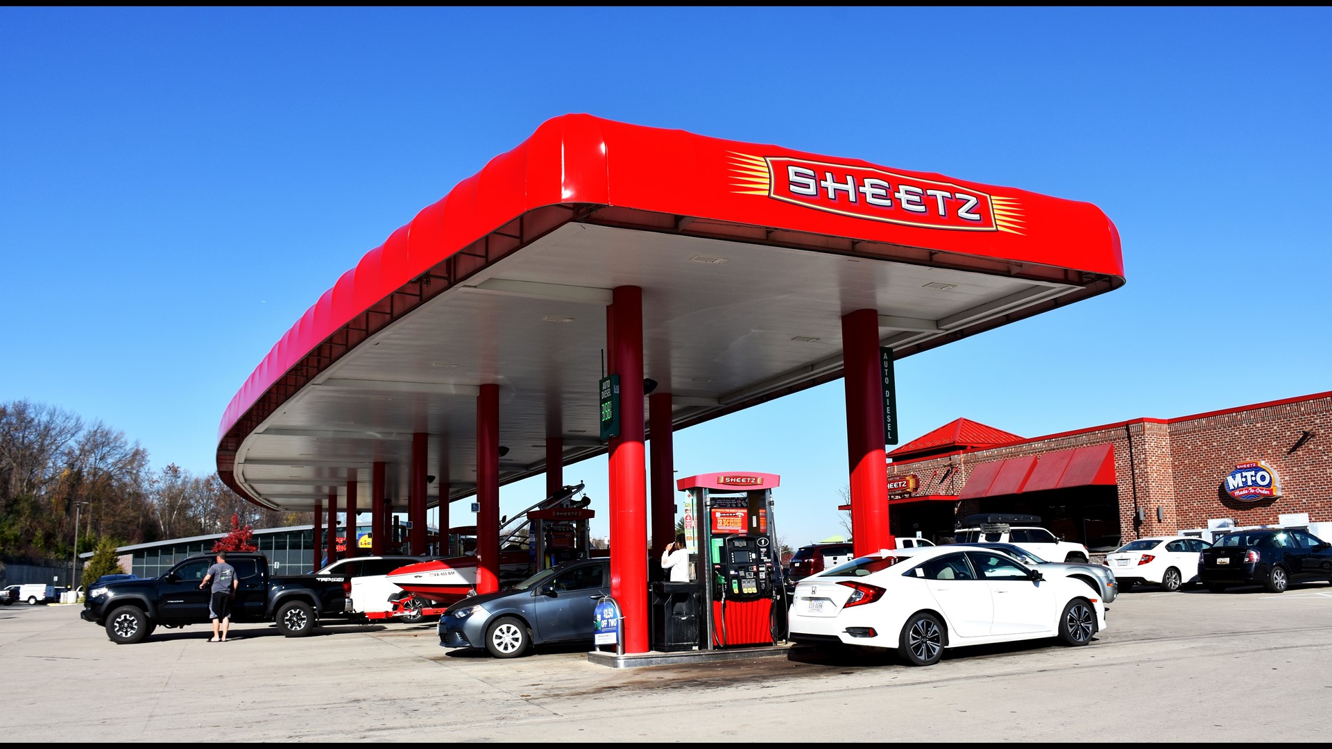 Sheetz is easing pain at the pump by lowering the price of gas for a limited time through the July 4 holiday.
