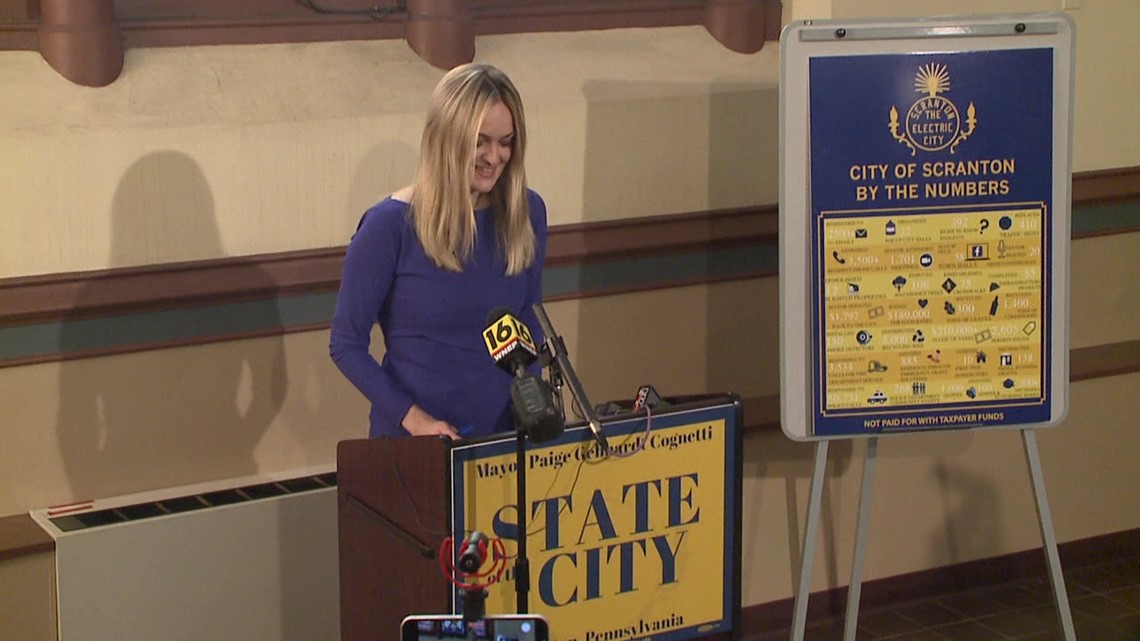 Scranton Mayor gives State of the City Address - Vimarsana News
