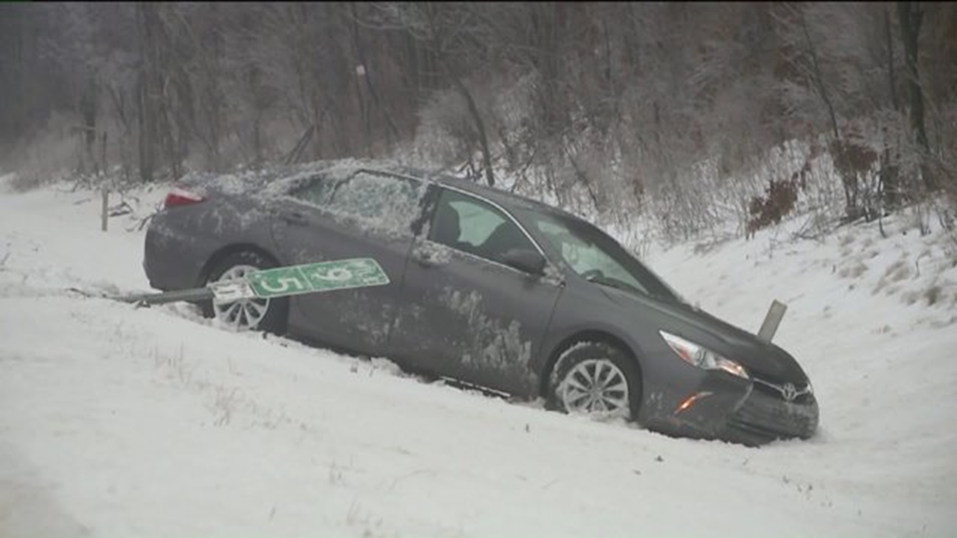 Snow Blamed for Crash on Interstate 380