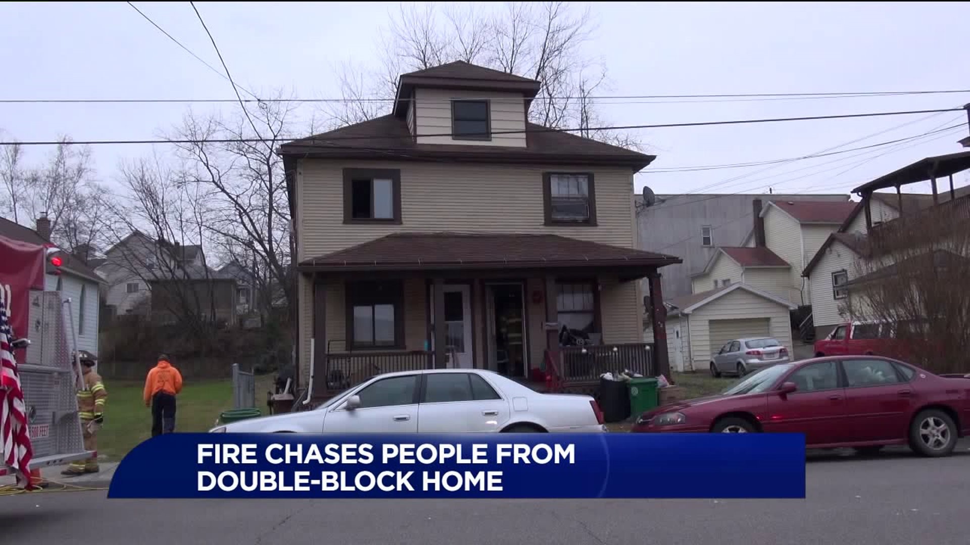 Fire Chases Nine People from Double-Block Home in Jessup