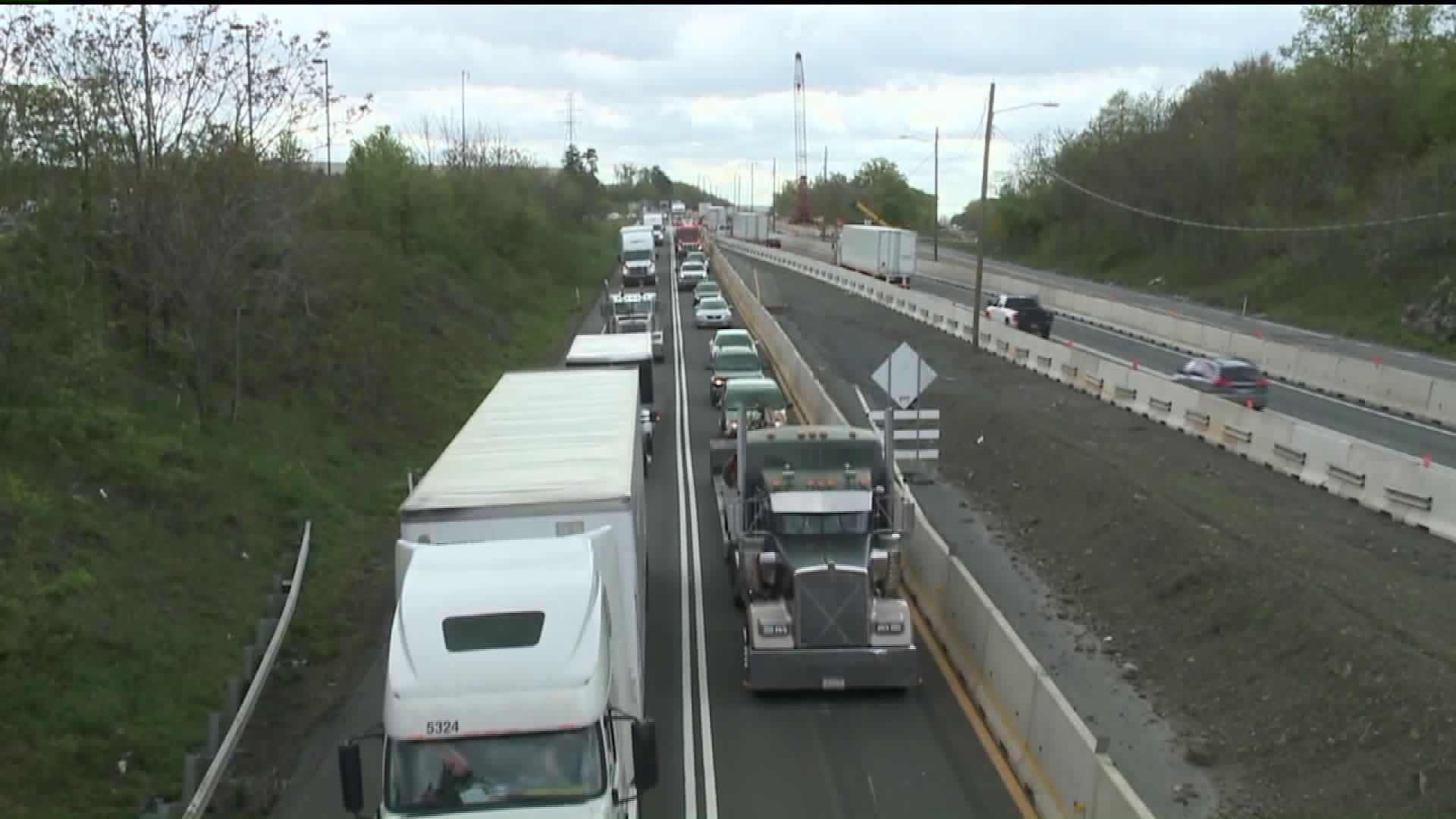 Interstate Still Congested as PennDOT Roadwork Continues