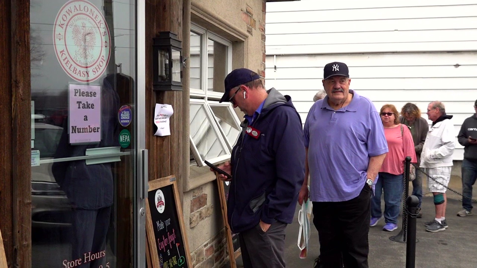 At Kowalonek's Kielbasy Shop, shoppers were picking up their dinner essentials.