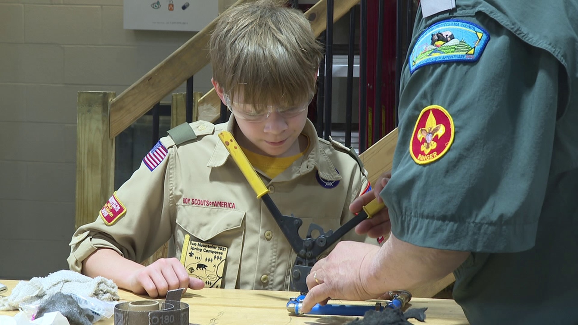 Johnson College hosted the 23rd annual Merit Badge College from 8:30 a.m. to 5 p.m. on Saturday.