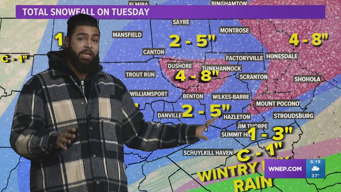 WEATHER IMPACT: First winter storm of the season incoming | wnep.com