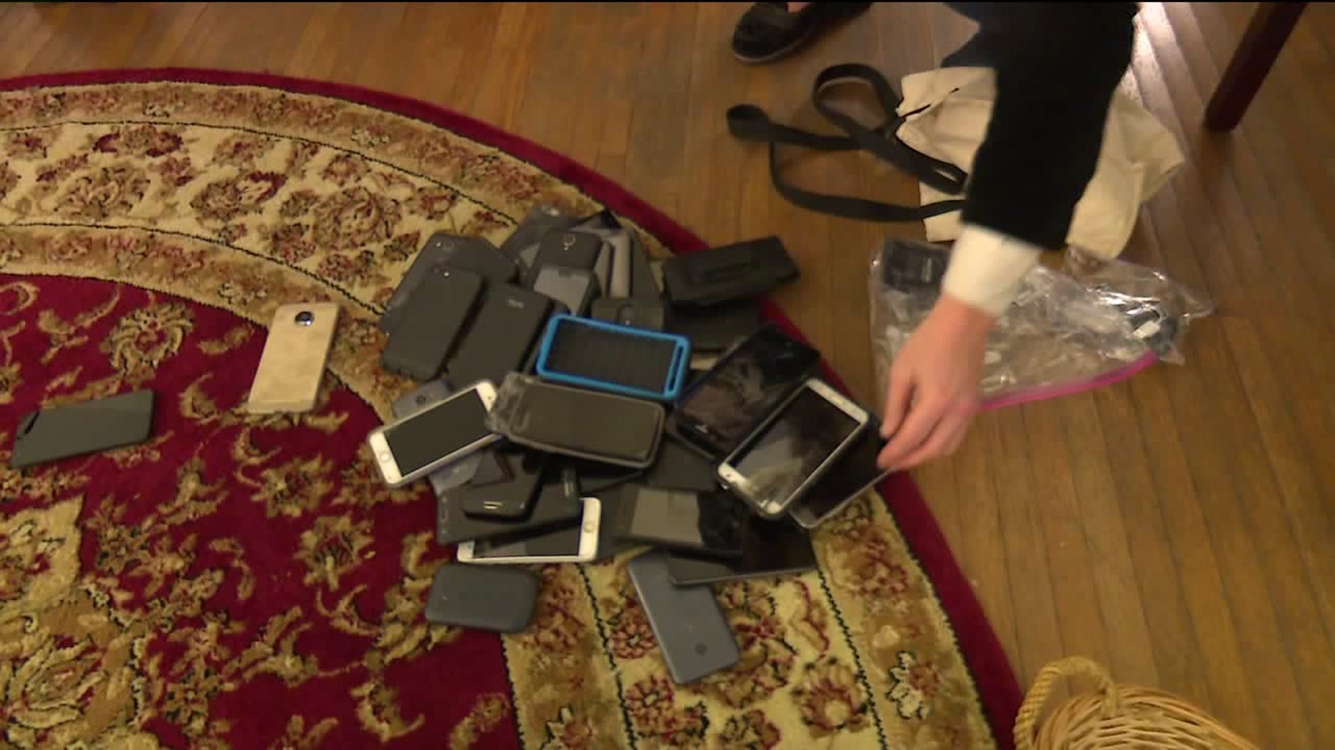 Teen Helping Women`s Center Collect Phones for Domestic Violence Victims