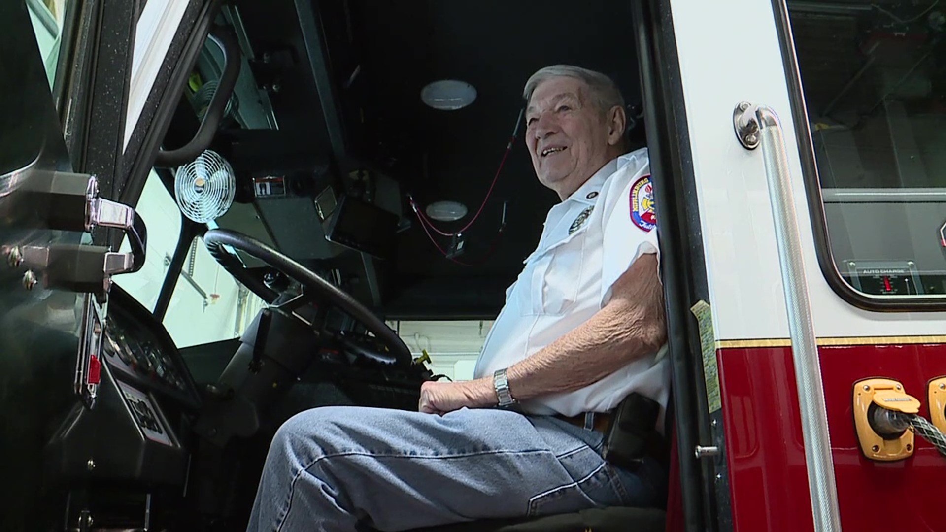 "Pappy Max" Zeller has been active with the Mifflinburg Hose Company for six decades.