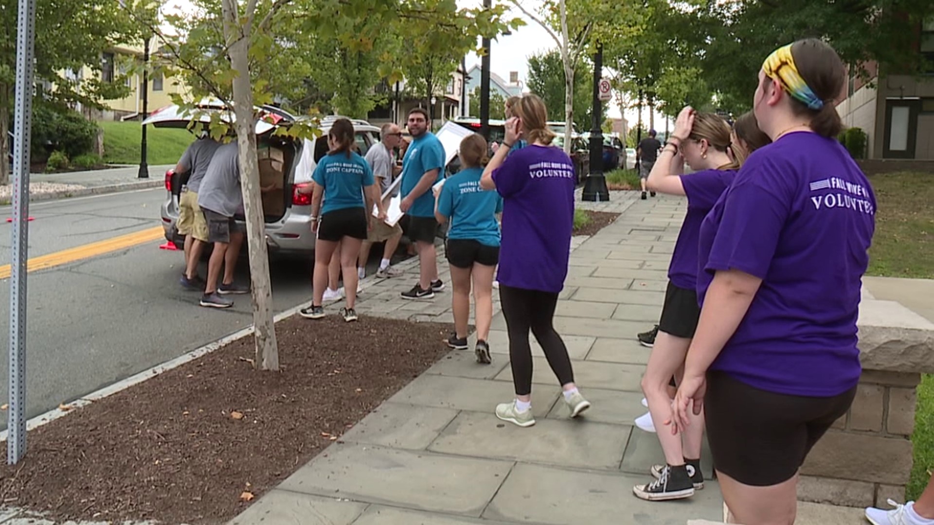 While cyclists were pedaling around Scranton for the Electric City Classic, others nearby were unpacking for move-in weekend at the University of Scranton.