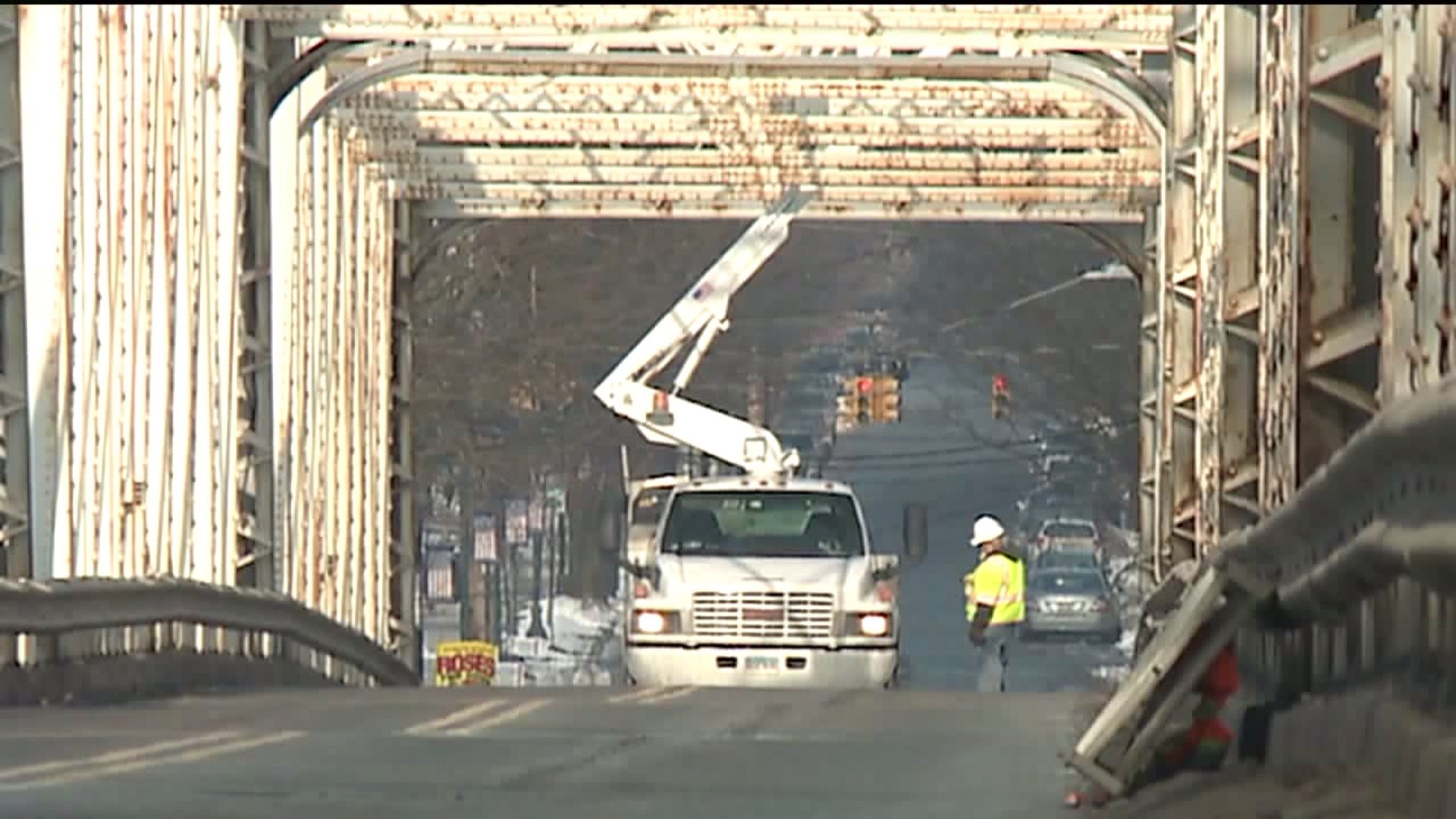 Bridge Closed for Inspection in Luzerne County