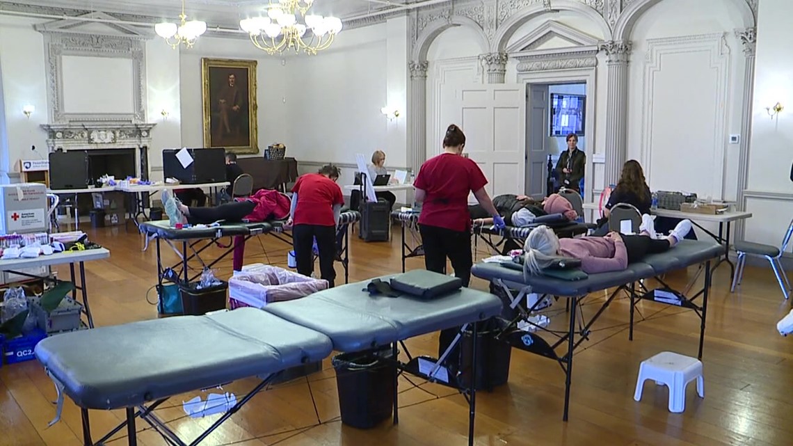 Blood drive helps Red Cross, Penn State's THON - Vimarsana News