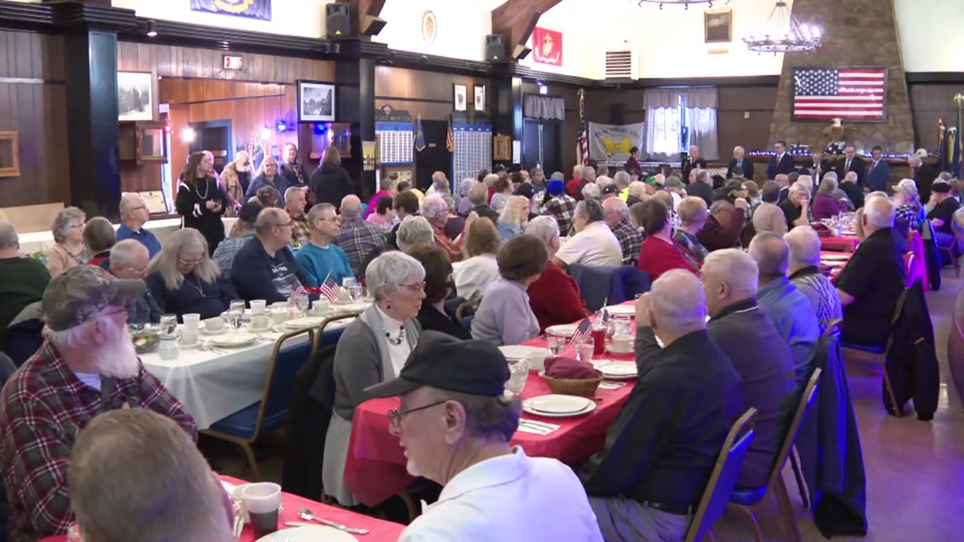 This National Vietnam War Veterans Day about 160 vets and their significant others gathered at the Legion for a luncheon.