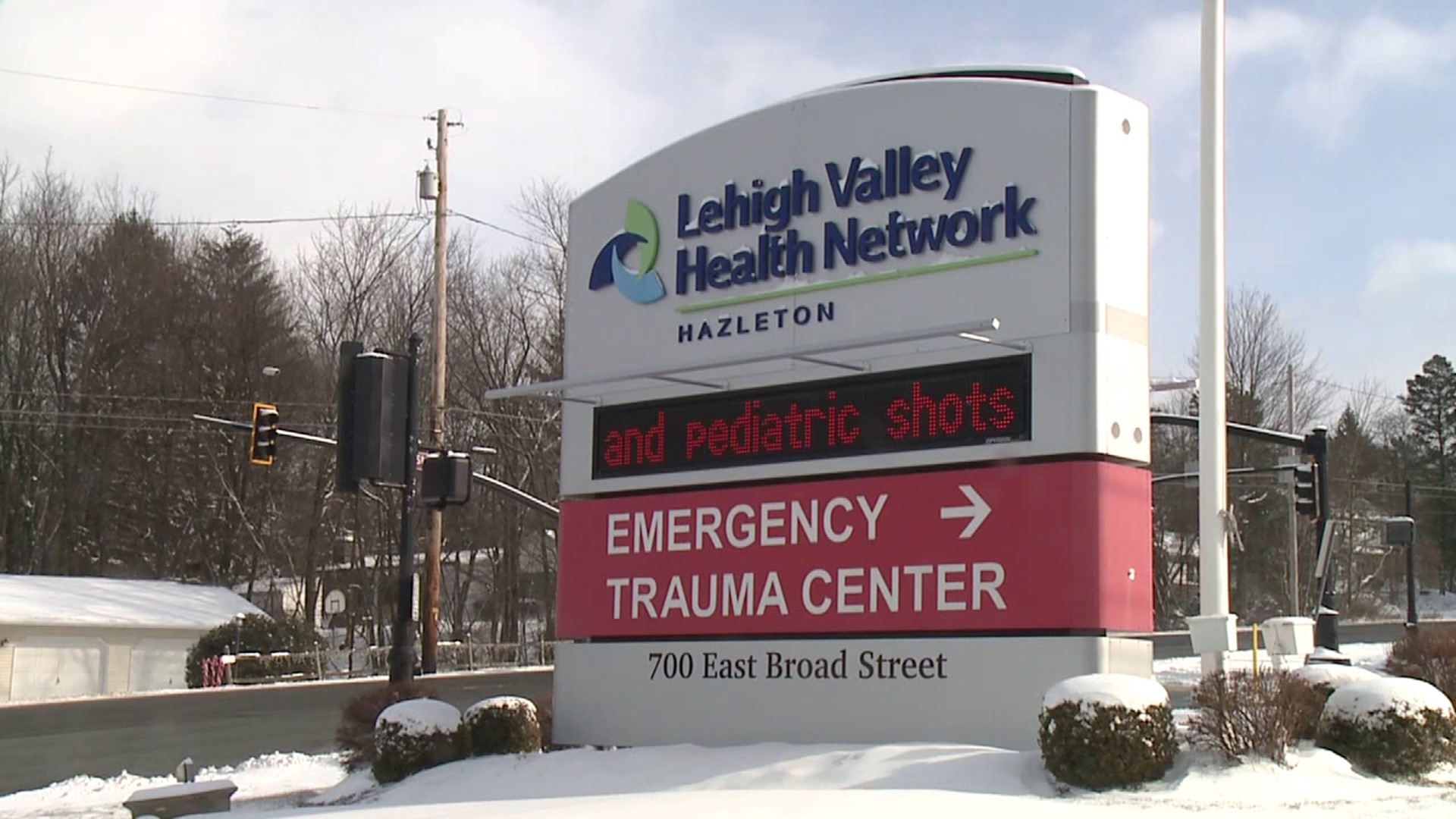 LVH-Hazleton says 50% of people in the hospital are being treated for COVID, and 79% of those patients are unvaccinated.