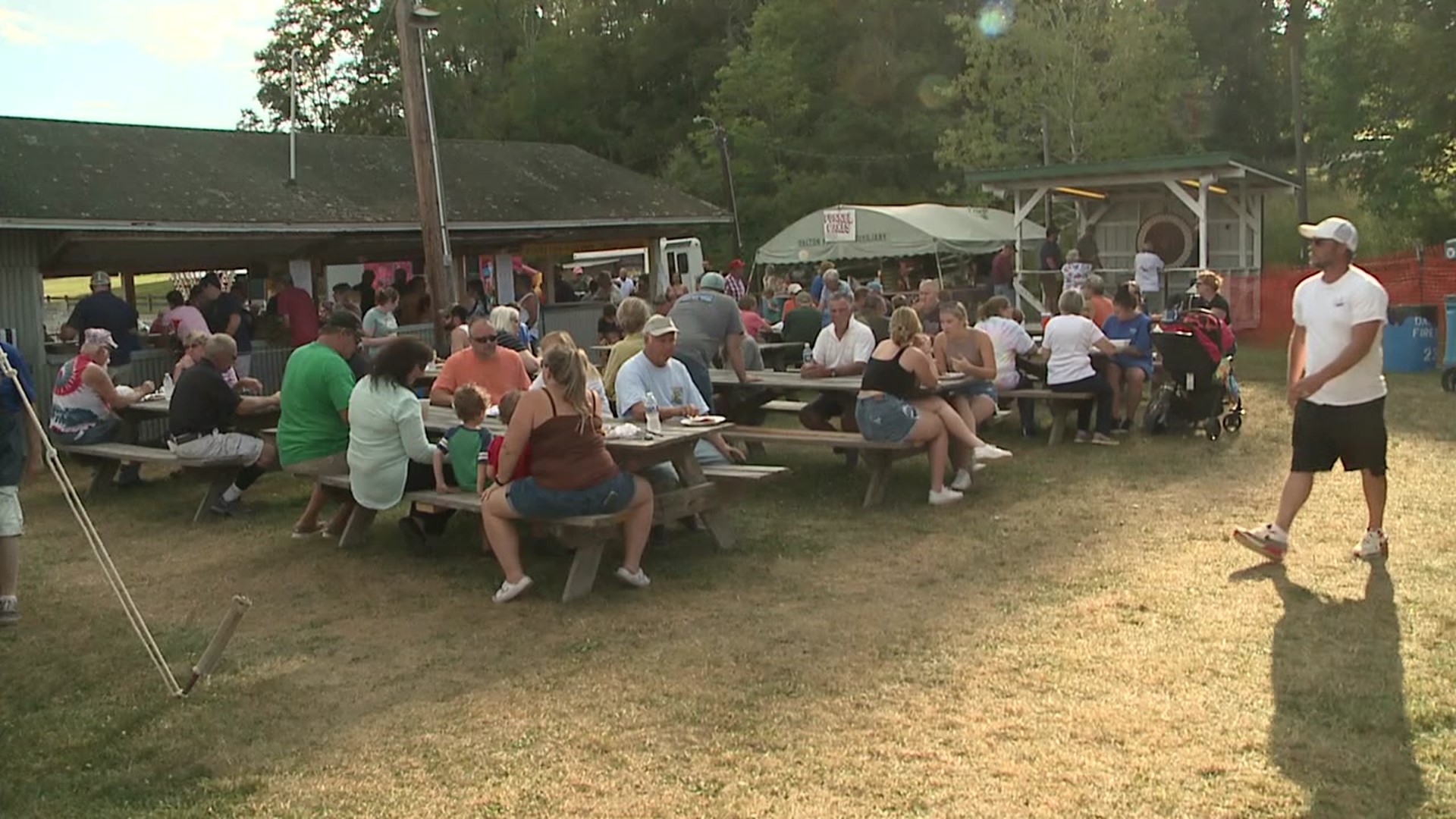 There were plenty of delicious summertime staples being served up and a petting zoo too.
