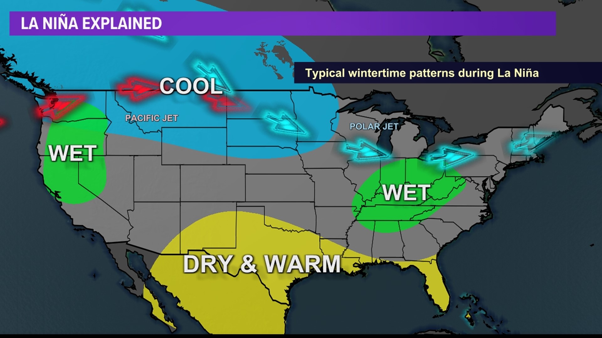 How La Niña impacts winter weather in the northeast