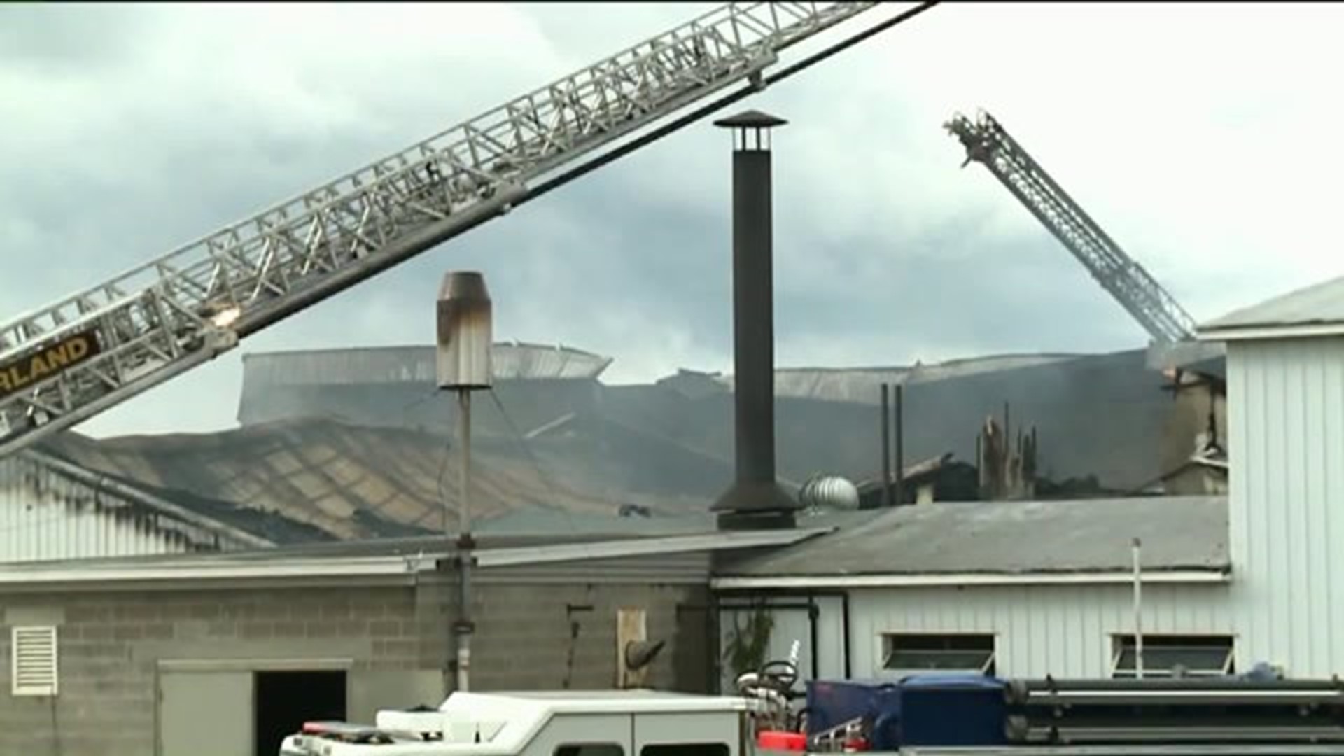 Assessing the Damage from Cheese Factory Fire