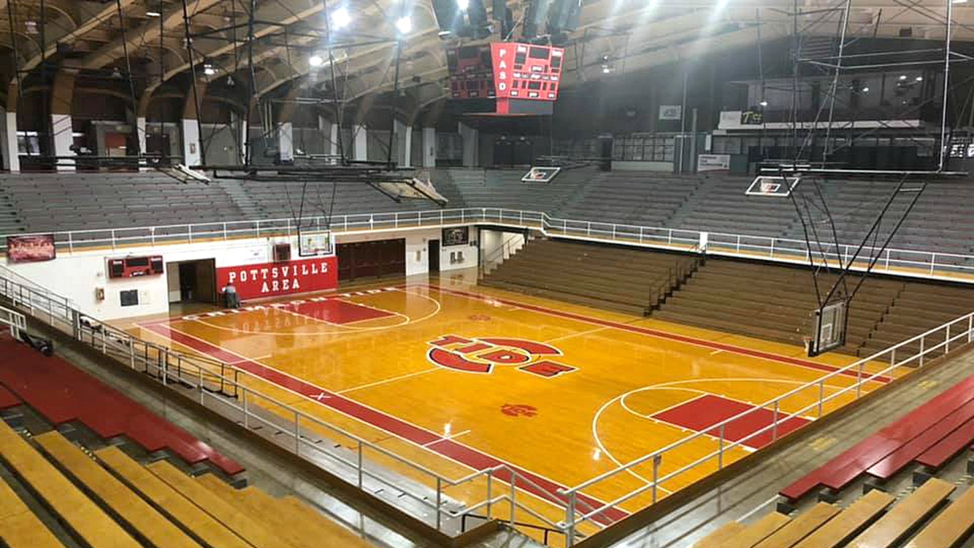 A high school gymnasium in Pottsville that many people in our area see as historic and iconic is now being recognized nationwide.