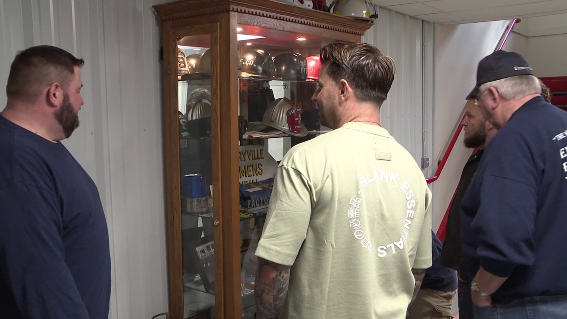 An overseas education in Wyoming County turns two men from the UK into volunteer firefighters