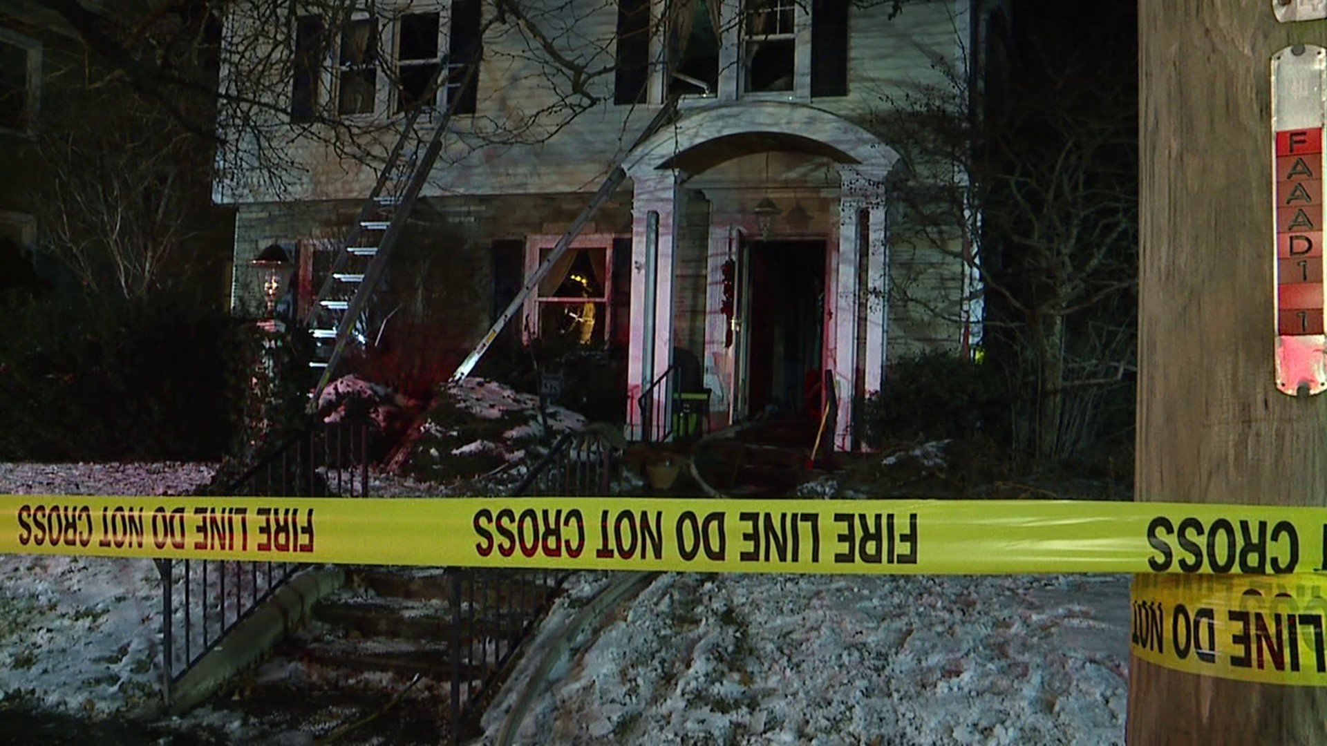 The search is on for the cause of Monday's deadly fire in Forty Fort.