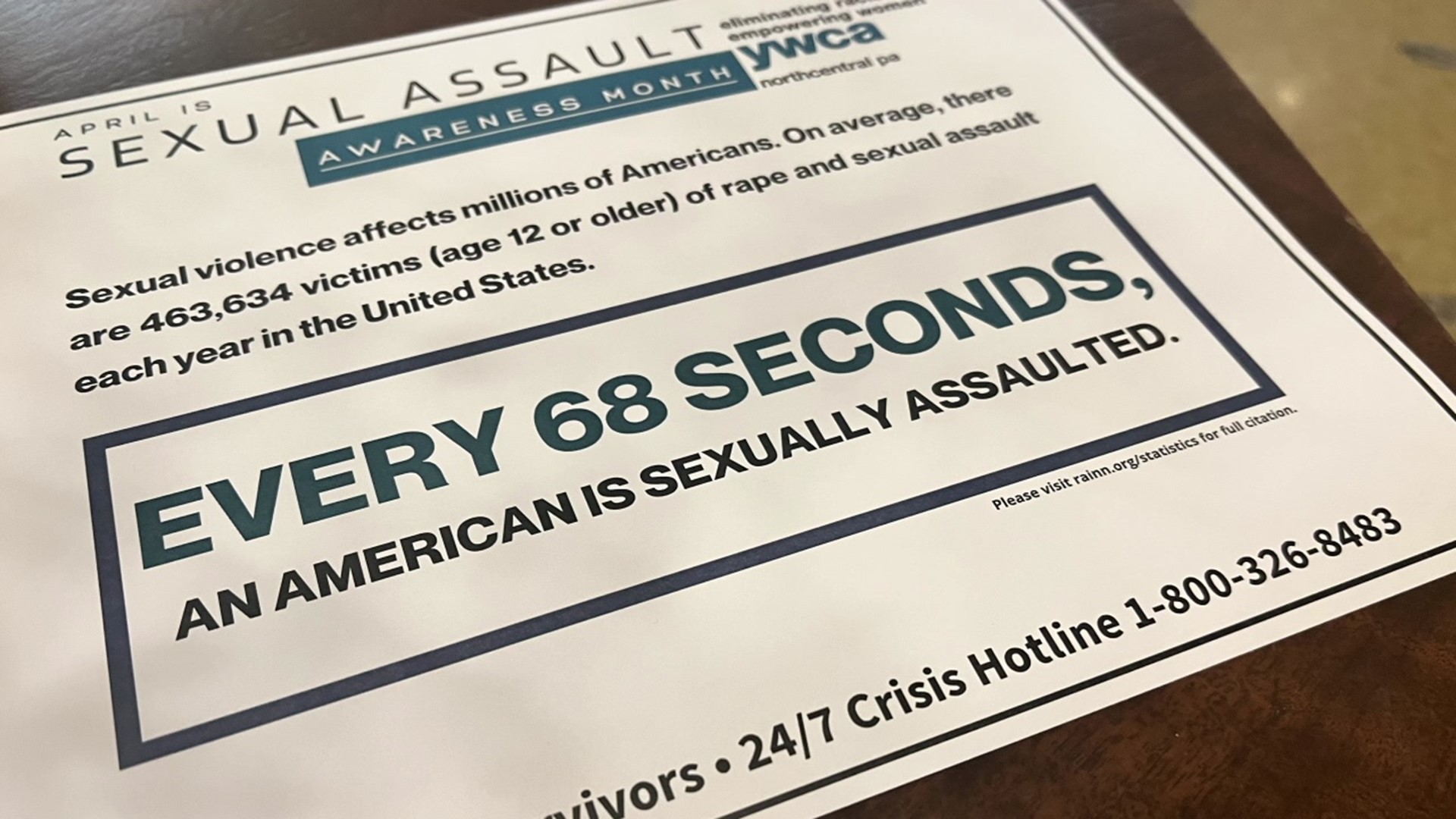 Sexual Assault Awareness Month Observed At Ywca In Lycoming Co