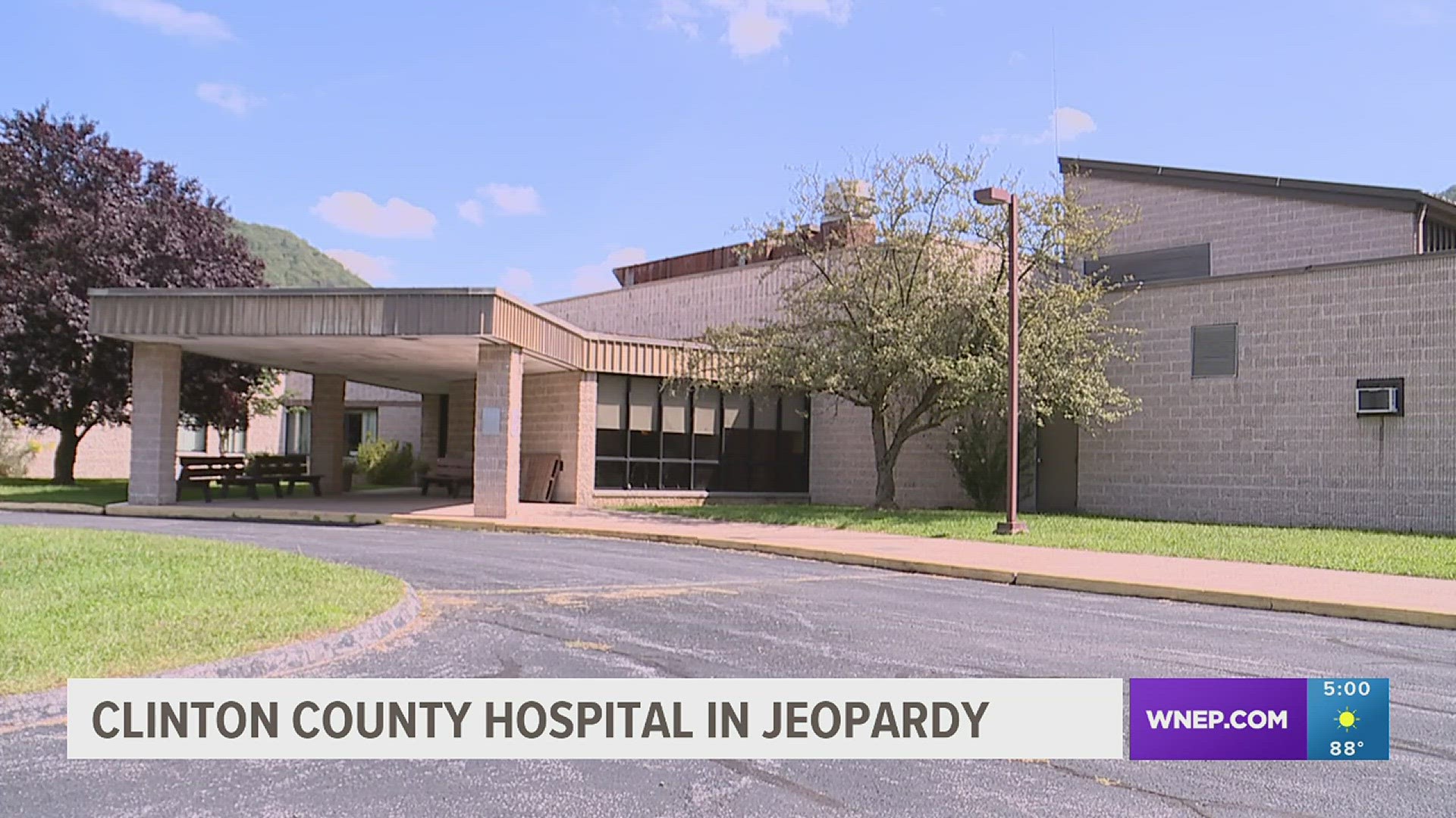 The only in-patient hospital left in Clinton County could cease to exist due to financial reasons.