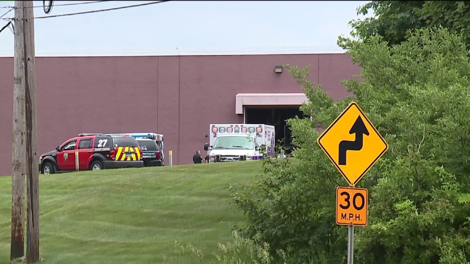 Worker Falls 15 Feet Inside Metal Supply Warehouse