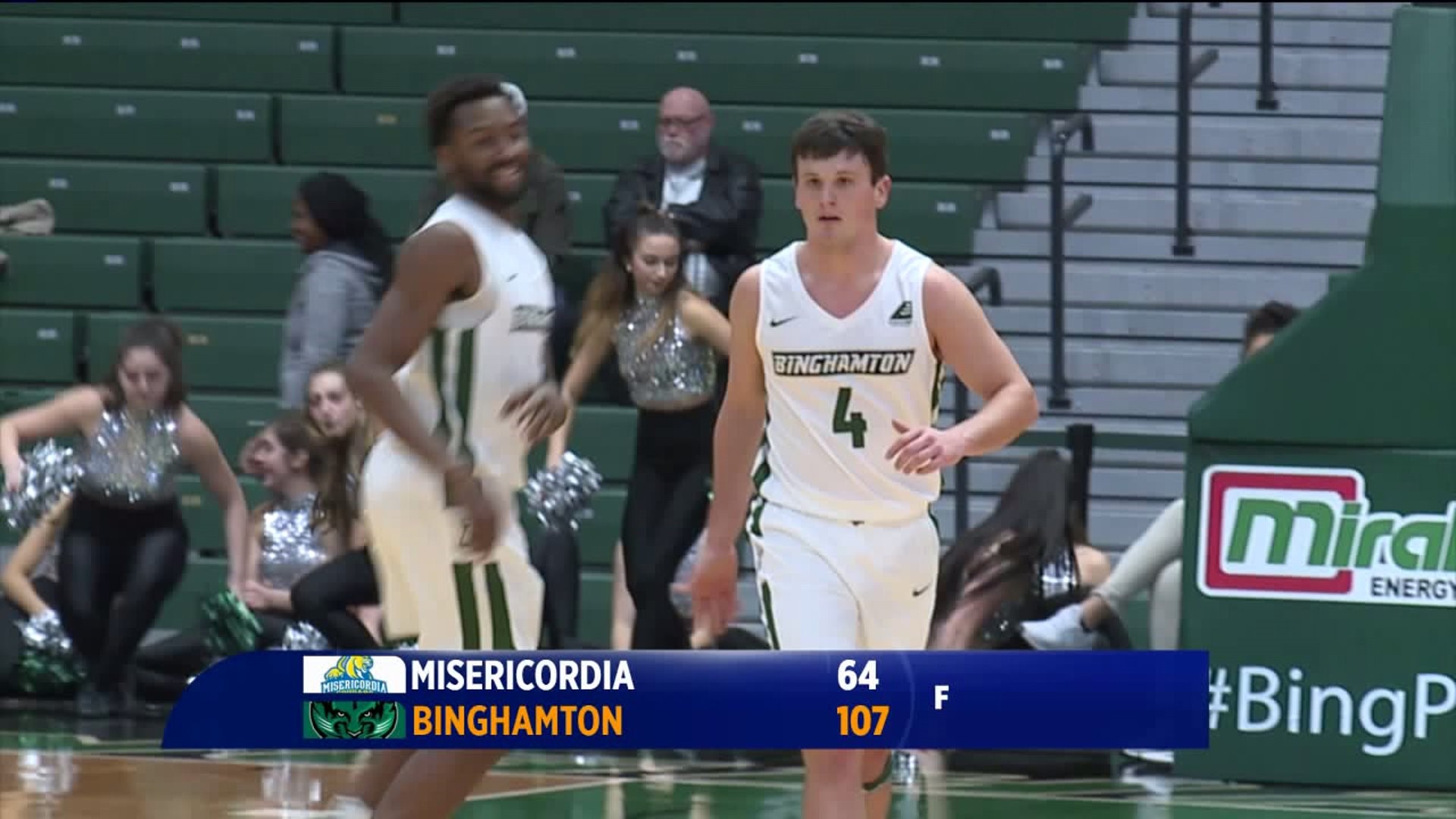 Binghamton vs Misericordia basketball