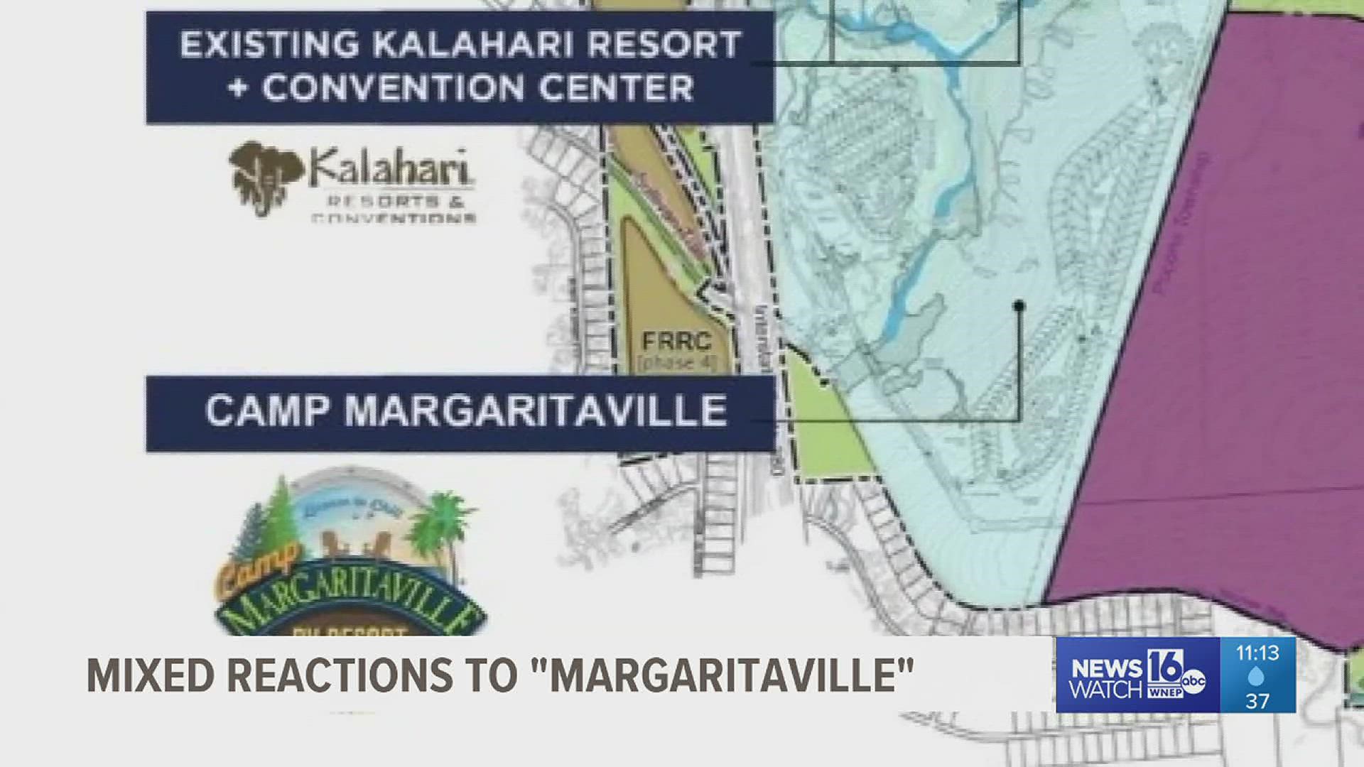 The new resort boasts a lot of attraction, but not everyone's spirits are high "Margaritaville" will happen.