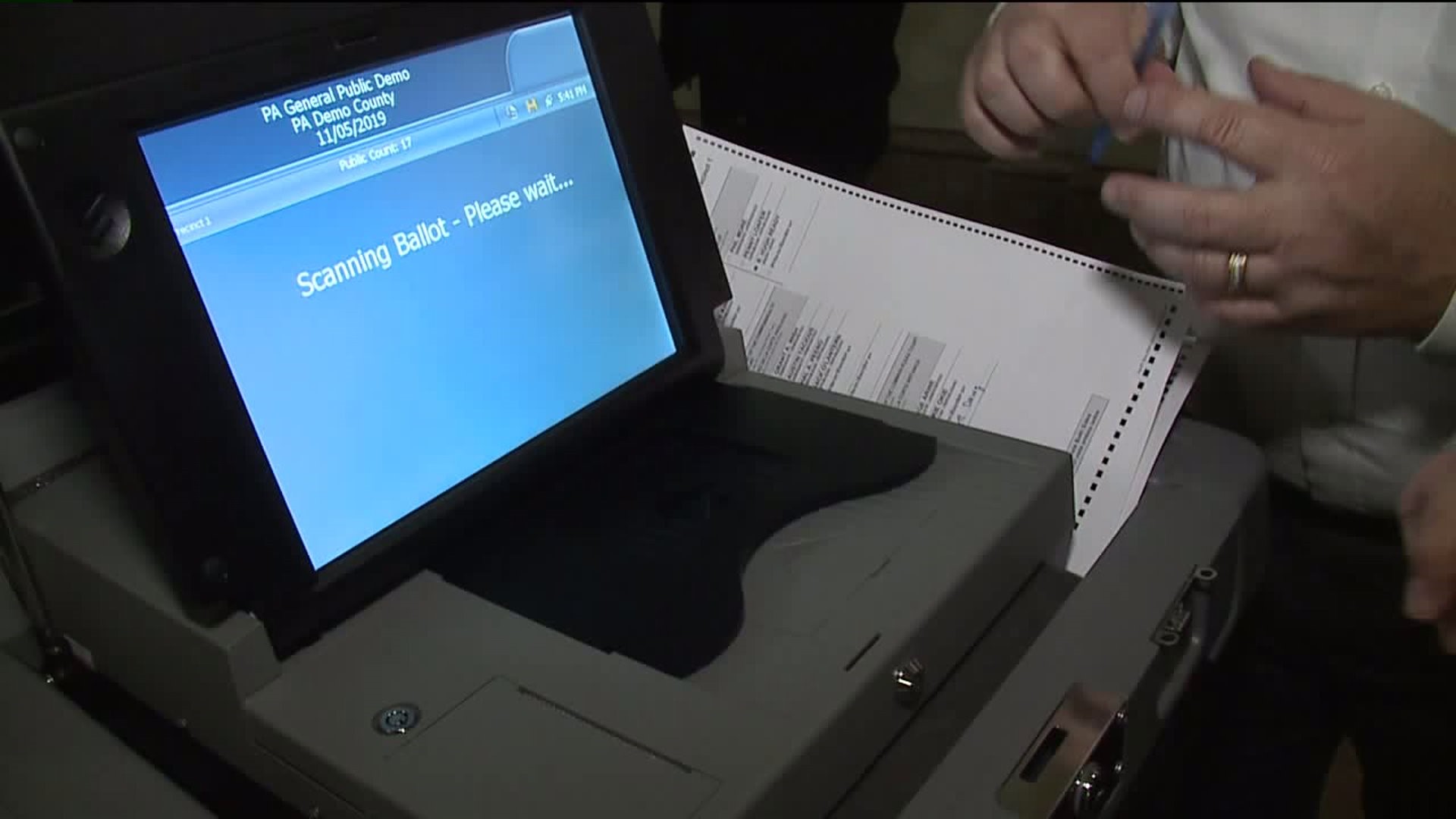 Voters in Luzerne County Try Voting Systems of the Future
