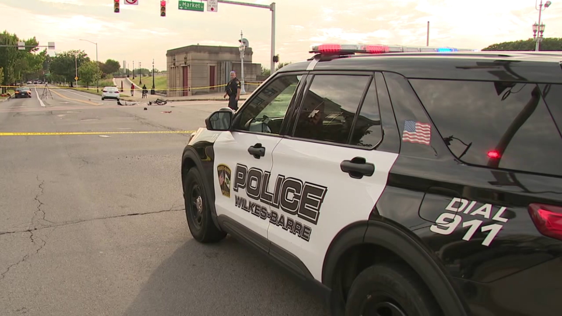 Officers responded to the crash around 5 p.m. Tuesday at the corner of Market and River Streets.