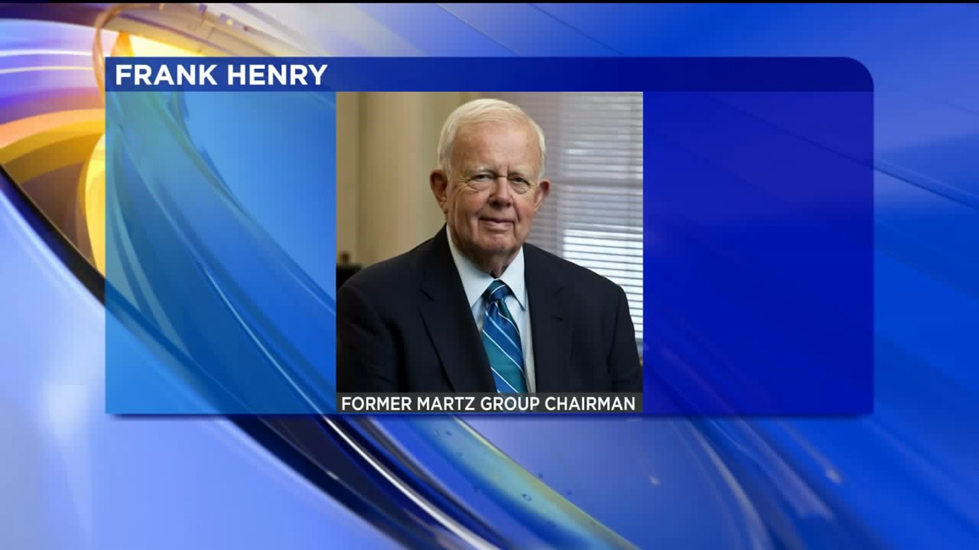 Frank Henry, Former Chairman of Martz Bus Company, Dies