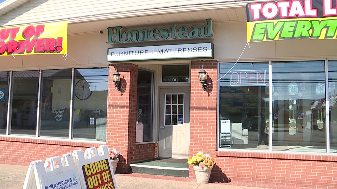 After 41 years in business,  Homestead Furniture closing its doors
