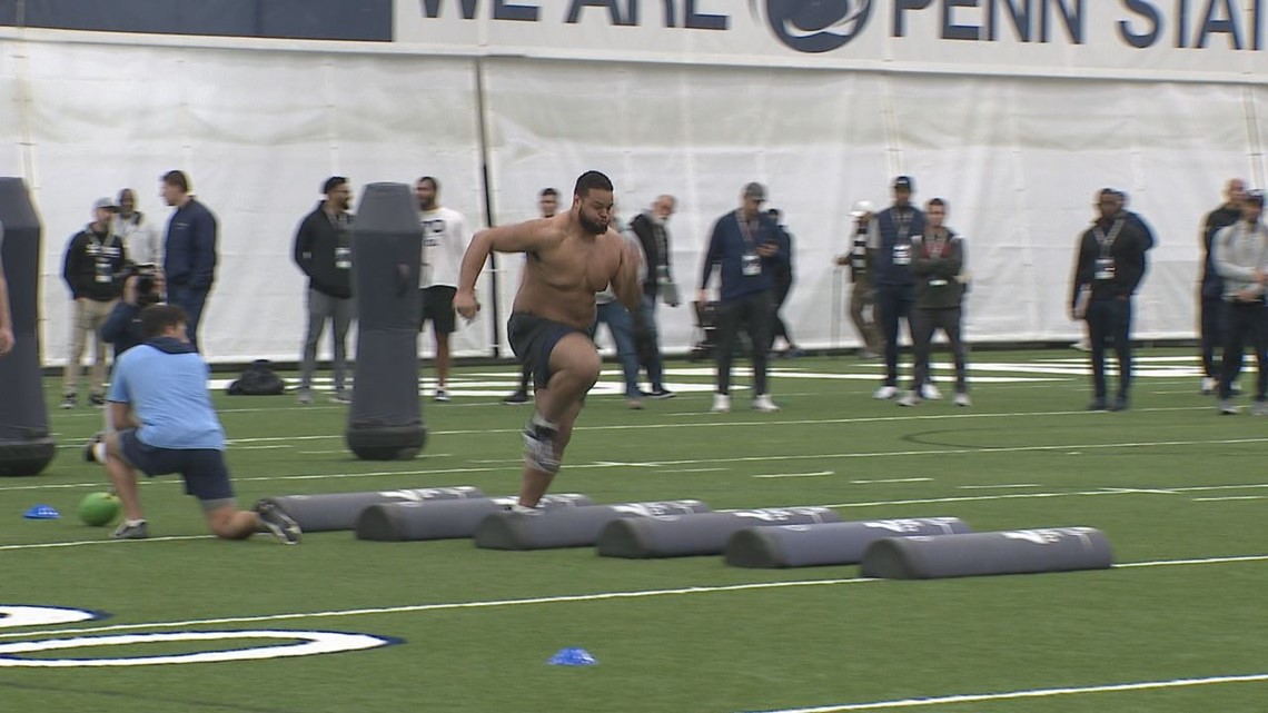 Mustipher Uses Pro Day As Final Chance to Impress NFL Coaches and Scouts