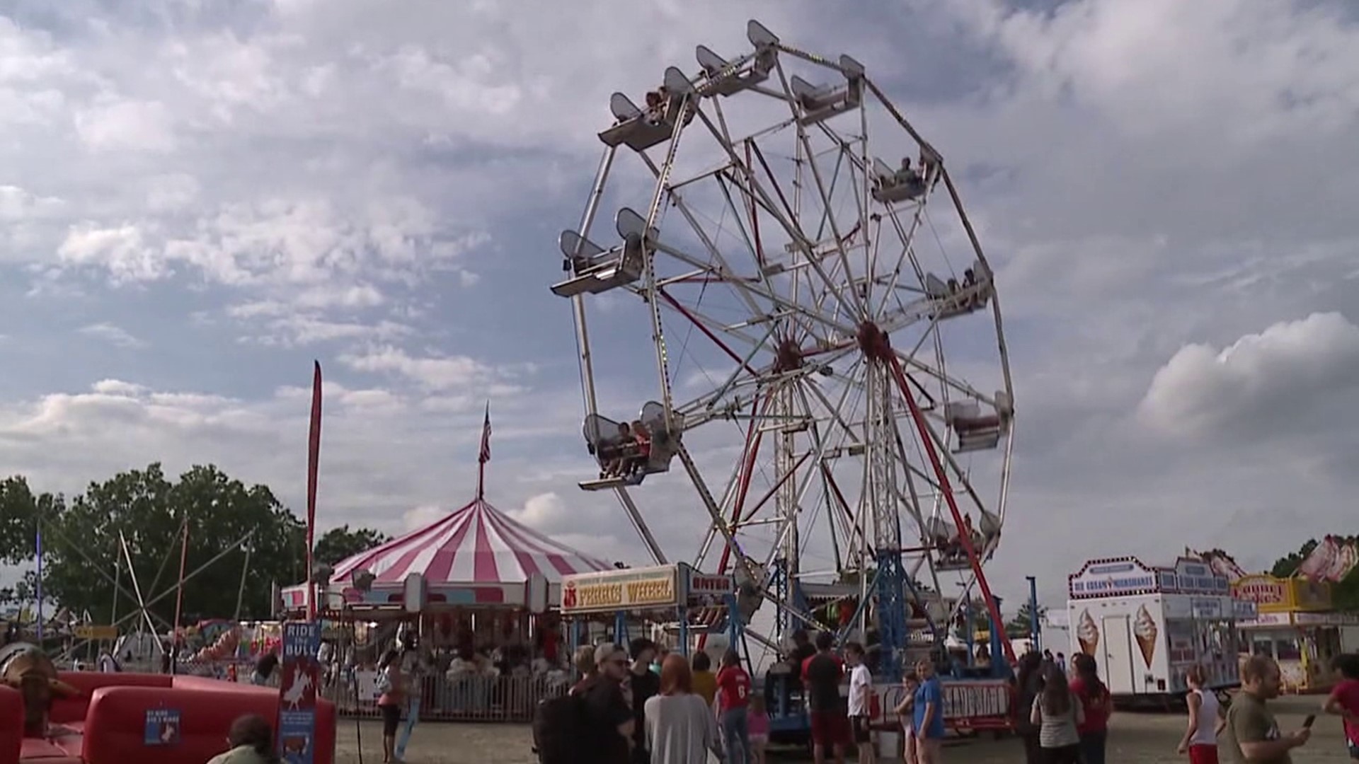 The fair wraps up Sunday with a firework display at 9 p.m.