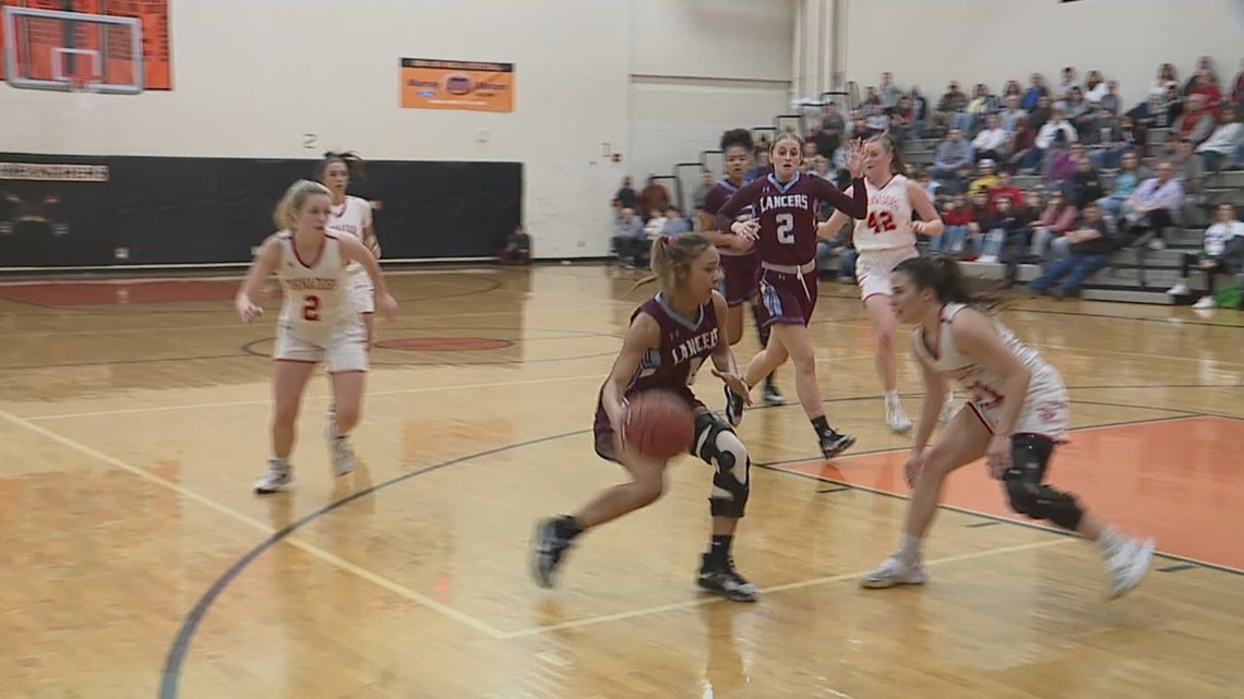 District 4 Girls 'AAA' championship Loyalsock Twp vs. Mount Carmel Area