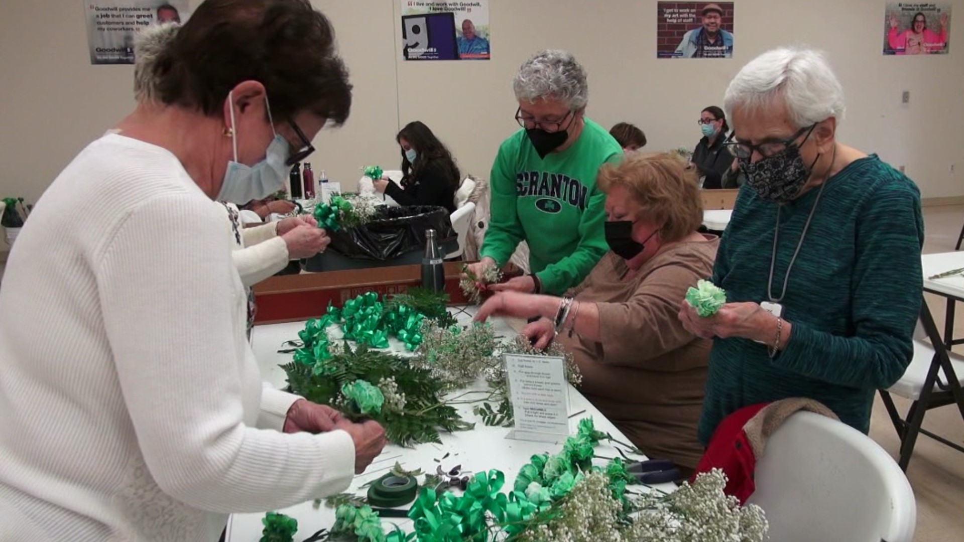 A group in Lackawanna County continued a long-time St. Patrick's Day tradition on Monday.