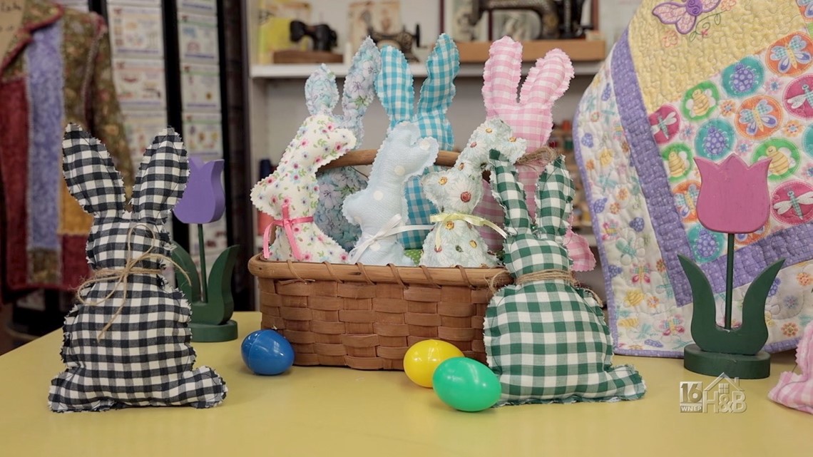 Easy Sew Easter Bunny Craft