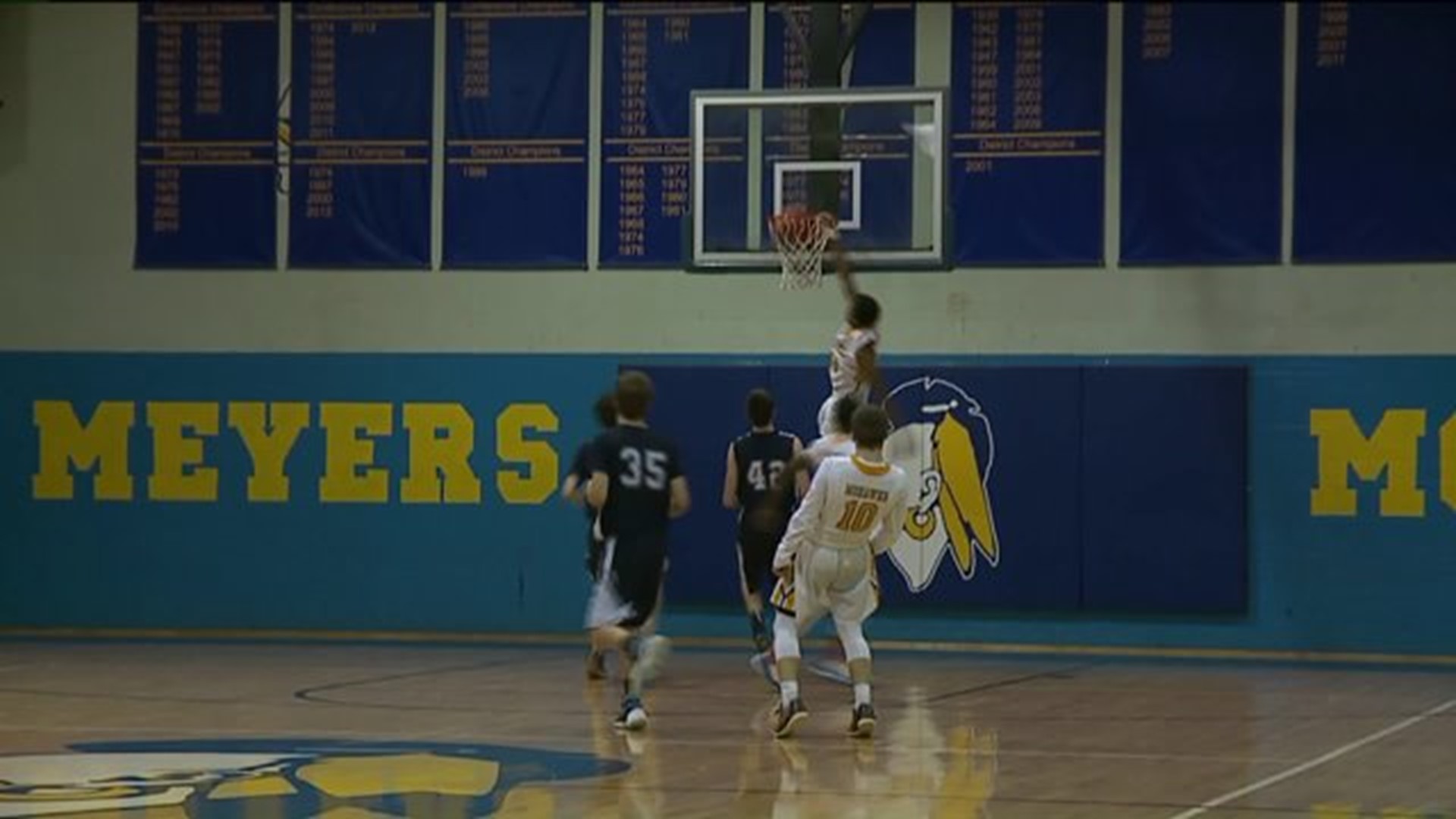Meyers Beats Wyoming Seminary in Boys Basketball
