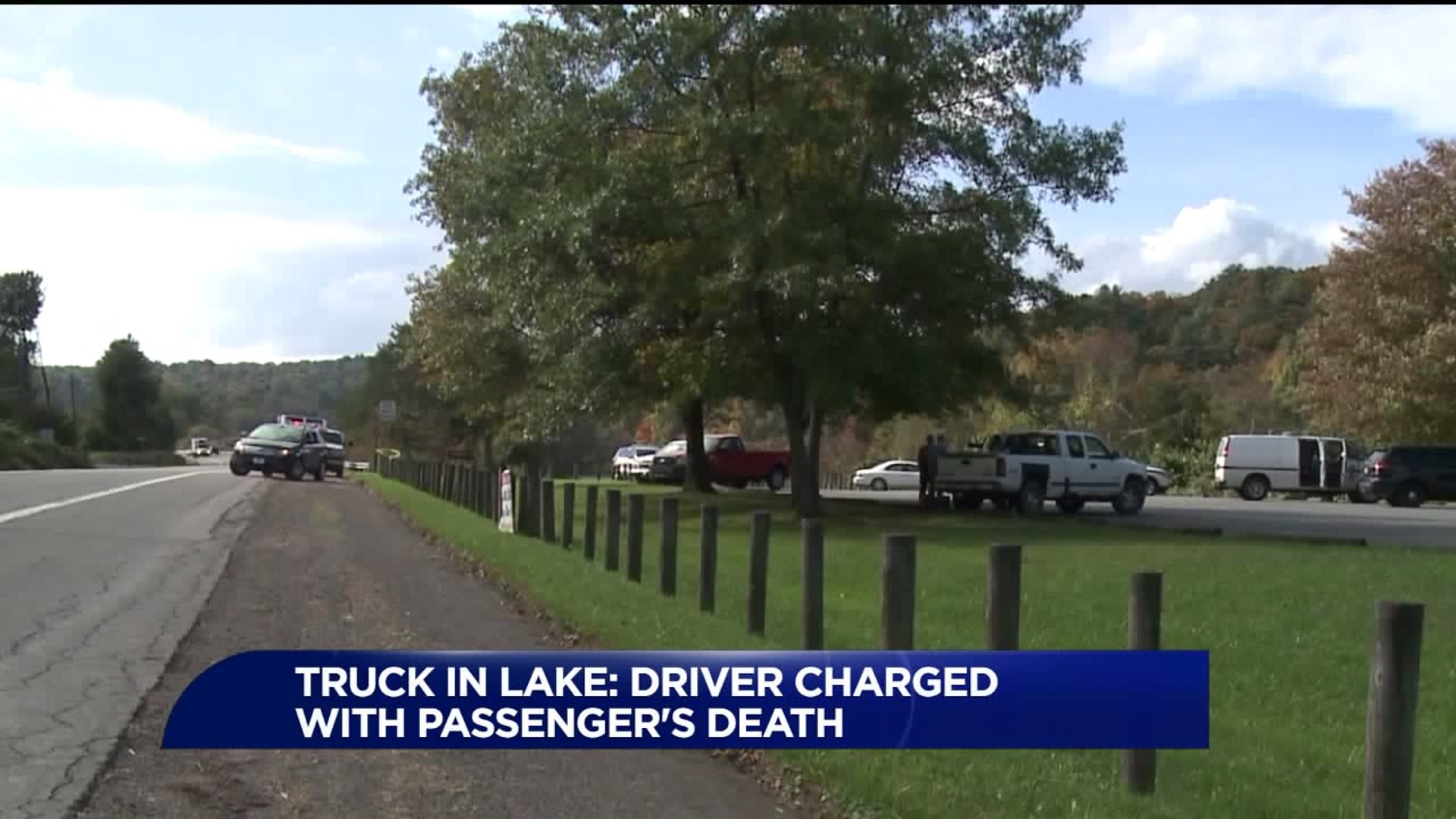 Driver Charged with Homicide by Vehicle After Driving into a Lake in Luzerne County